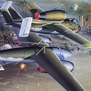 ɥ饴1/72 WW.II ɥķ ߥƥ5 He162A-2 w/ E-377a