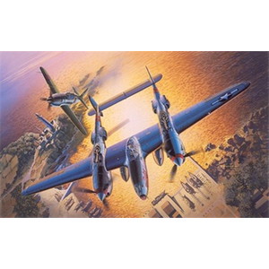 ɥ饴 1/72 WW.II ꥫ P-38J 饤ȥ˥