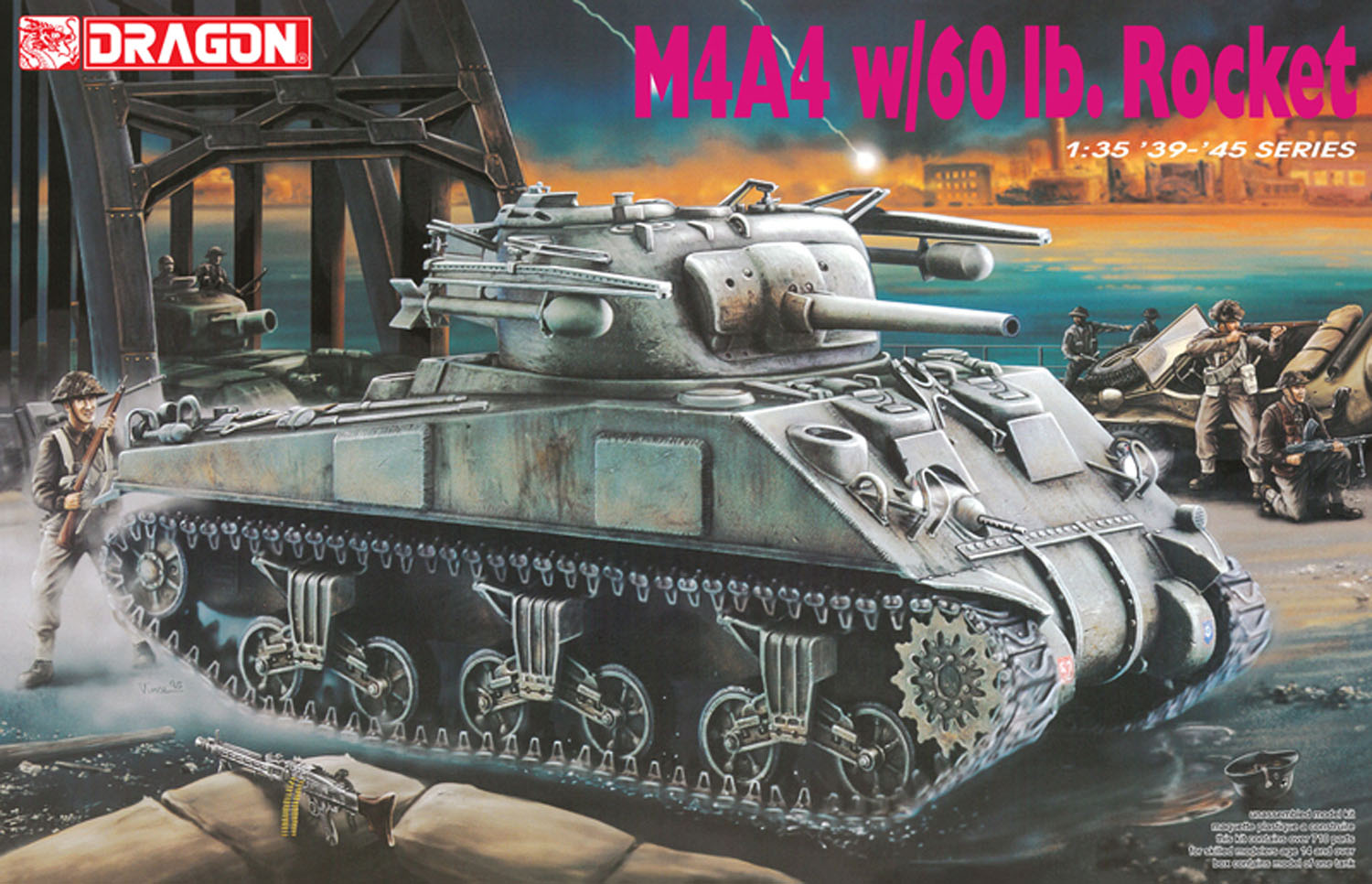 ɥ饴 1/35 WW.II ꥹ M4A4㡼ޥ w/60ݥɥå 饤ϲϺ - ɥĤ