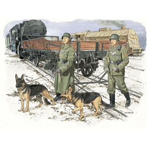 ドラゴン 1/35 WW.II ドイツ軍 野戦憲兵 w/軍用犬