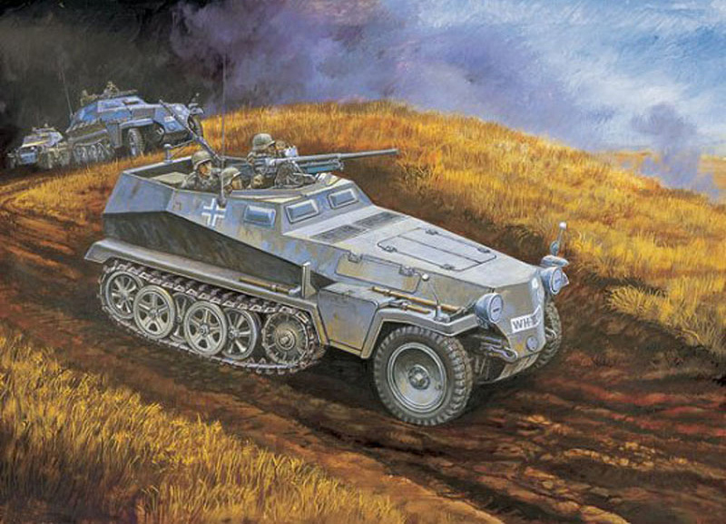 ɥ饴 1/35 WW.II ɥķ Sd.Kfz. 250/10 ü 3.7cm PaK 36ˤܷ - ɥĤ