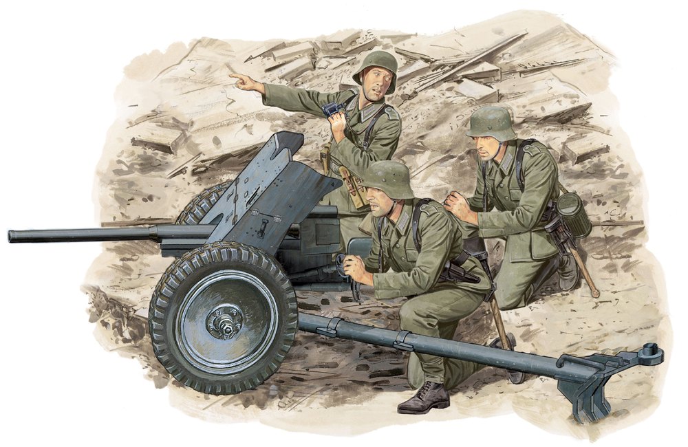 ɥ饴 1/35 WW.II ɥķ 3.7cm Pak35/36 w/ˤʼ - ɥĤ