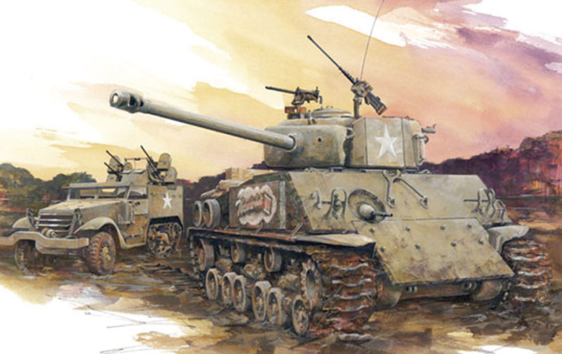 ɥ饴1/35 WW.II ꥫΦ  M4A3E8 㡼ޥ   VII - ɥĤ