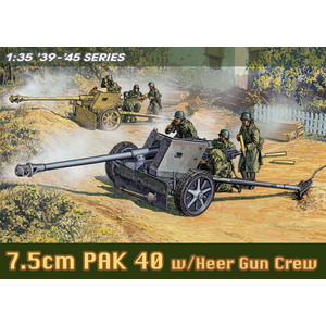 ɥ饴 1/35 WW.II ɥķ 7.5cm ˤ Pak40 w/ˤʼ