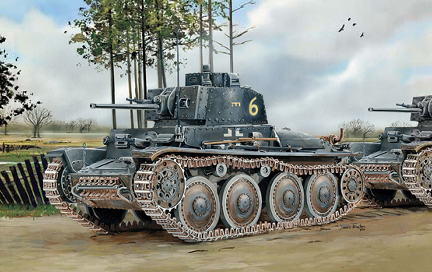 ɥ饴 1/35 WW.II ɥķ 38(t) G w/ƥꥢ