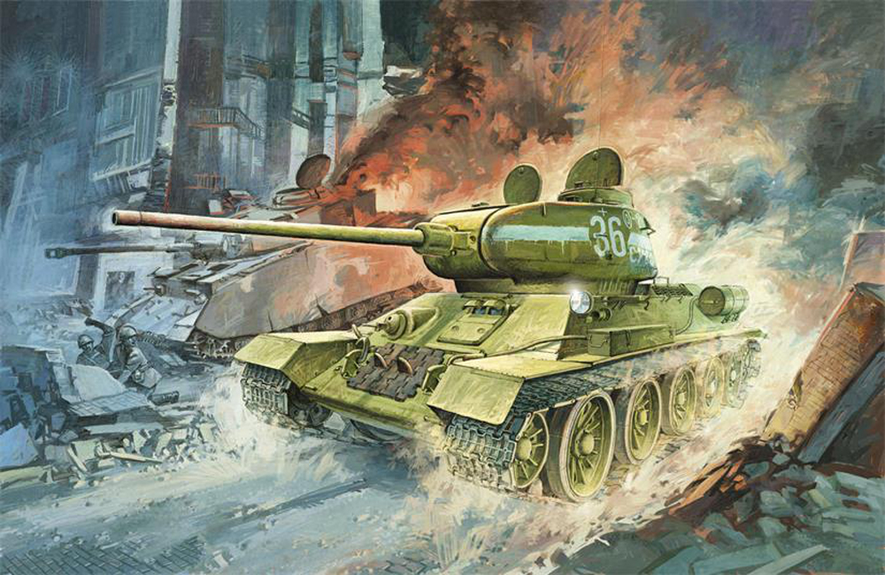 ɥ饴 1/35 WW.II ӥȷ T-34/85 Mod.1944 - ɥĤ