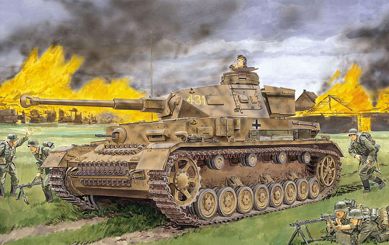 ドラゴン 1/35 ドイツ軍 IV号戦車 F2型(G型) スマートキット [DR6360 