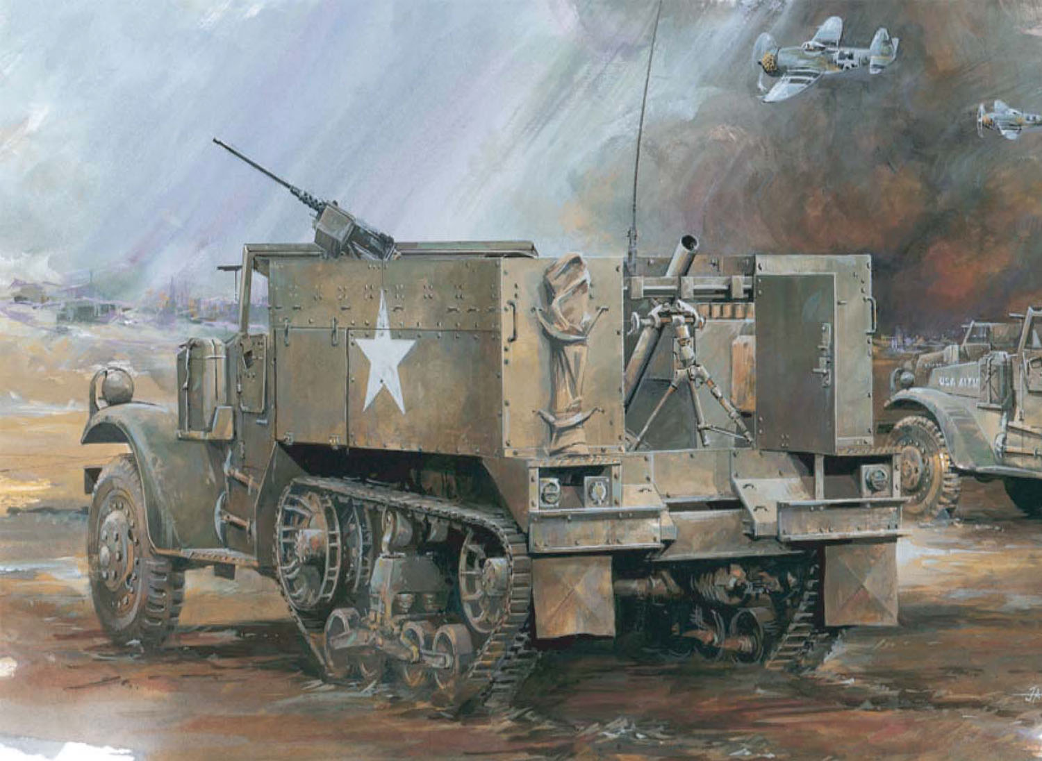 1/35 WW.II アメリカ陸軍 M4自走迫撃砲（MMC）