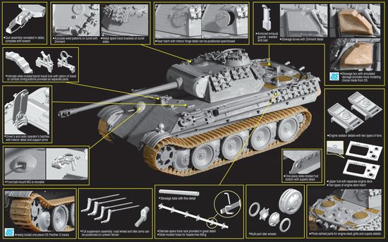 ɥ饴 1/35 WW.II ɥķ ѥ󥿡G w/ĥåȥƥ