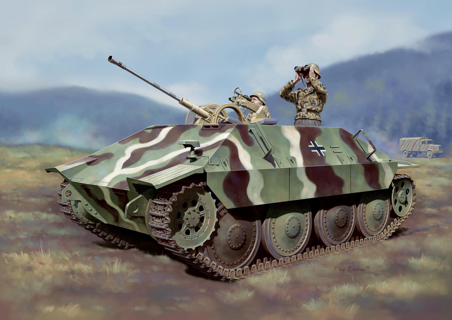 ɥ饴 1/35 WW.II ɥķ  38(t)2cmжˤ Flak38ܷ - ɥĤ