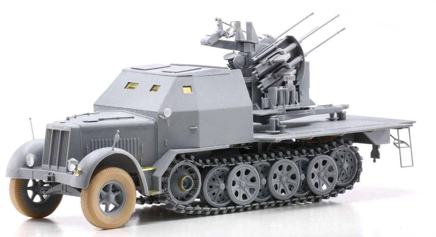 ɥ饴 1/35 WW.II ɥķ Sd.Kfz.7/1 8tϡեȥå 2cm 4Ϣ Flak 38жˤ