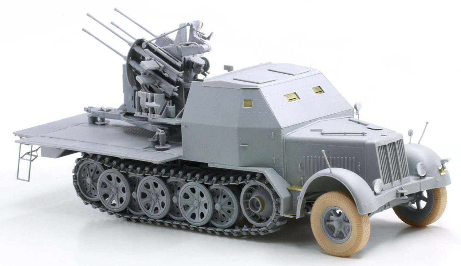 ɥ饴 1/35 WW.II ɥķ Sd.Kfz.7/1 8tϡեȥå 2cm 4Ϣ Flak 38жˤ - ɥĤ