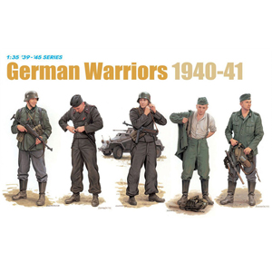 ドラゴン 1/35 WW.II ドイツ軍兵士戦闘準備 1940-41