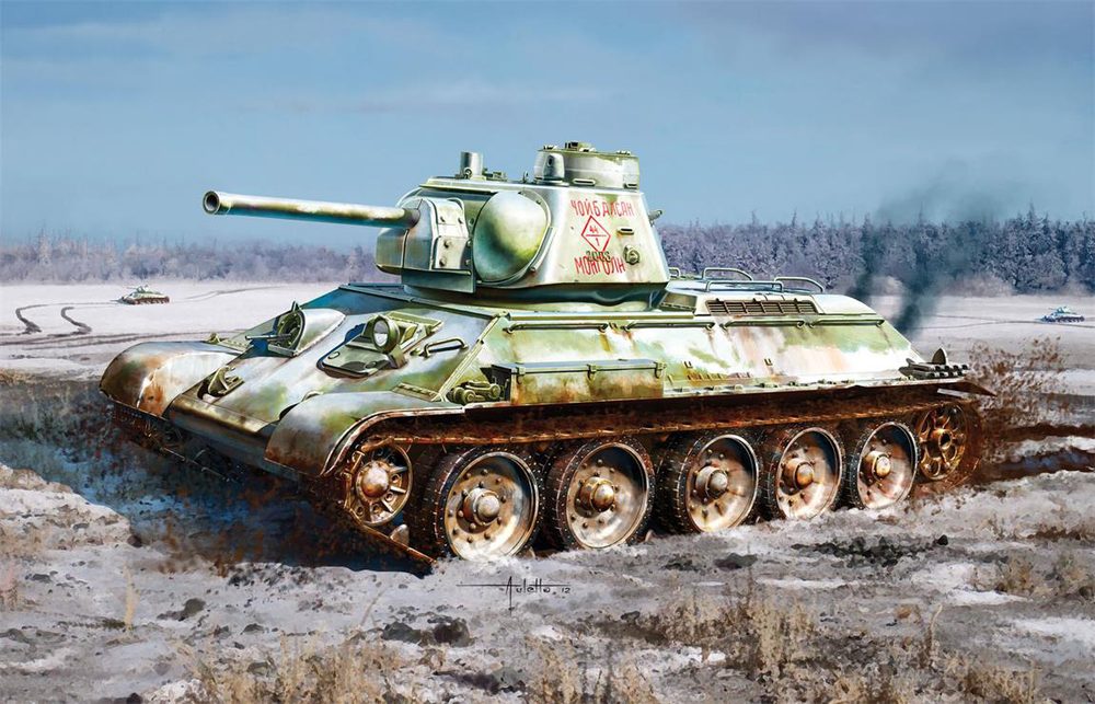 ɥ饴 1/35 WW.II ӥȷ T-34/76 Mod.1943 112 ޥ塼ݥդ - ɥĤ