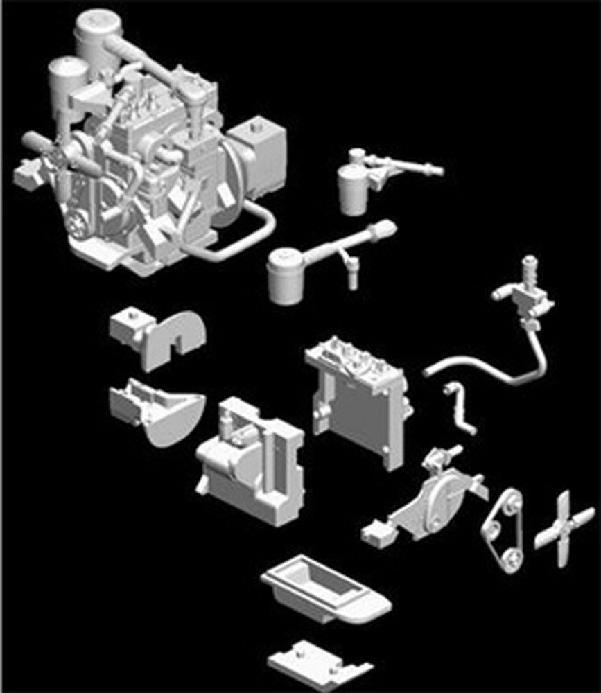 ɥ饴 1/35 WW.II ꥫ 1/4ȥ44ȥå С50ؽդ ( 3 in1) - ɥĤ