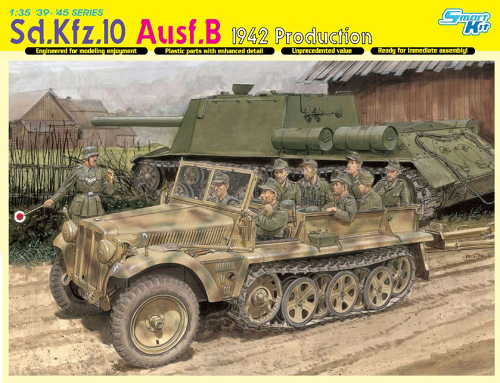 1/35 WW.II ɥķ Sd.Kfz.10 1tϡեȥåB 1942ǯ w/ʼե奢Υå