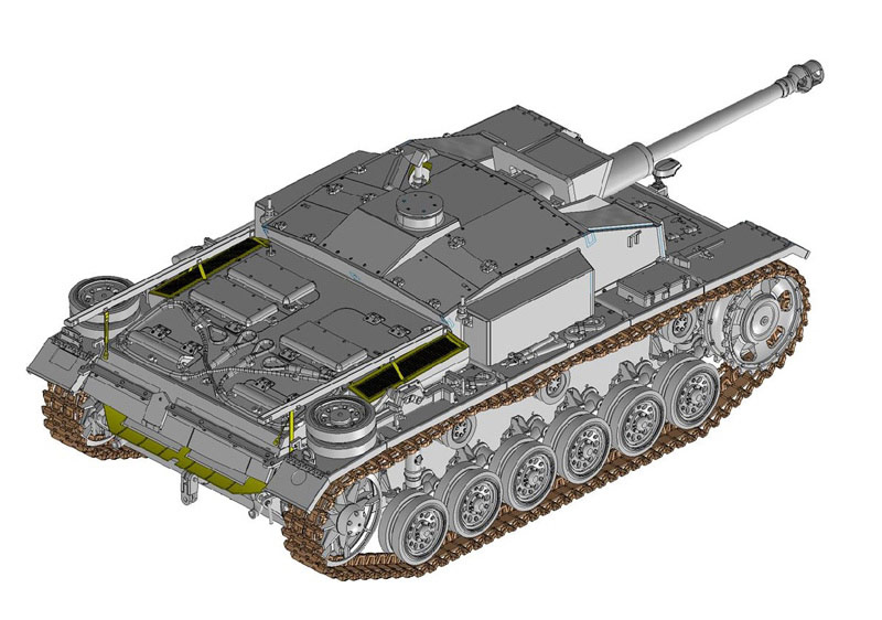 ɥ饴1/35 WW.II ɥķ IIIͷˤF 7.5cm L/48 ǽ - ɥĤ