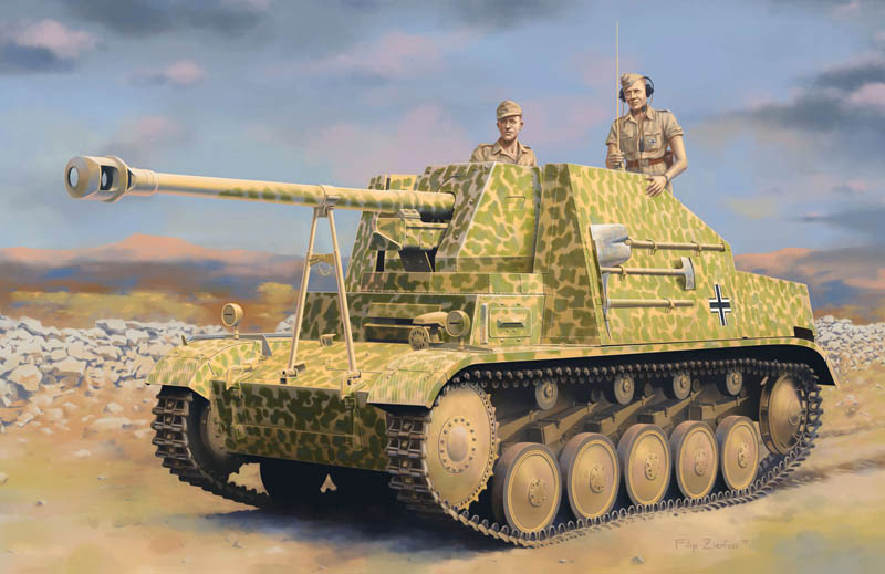 ドラゴン 1/35 WW.II ドイツ軍 II号対戦車自走砲 マーダーII 7.5 