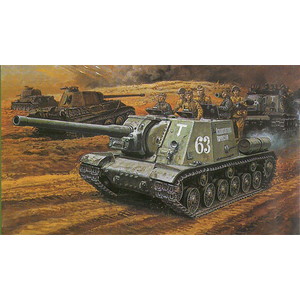 1/35 WW．II ソビエト軍 JSU-122vsドイツ軍対戦車兵