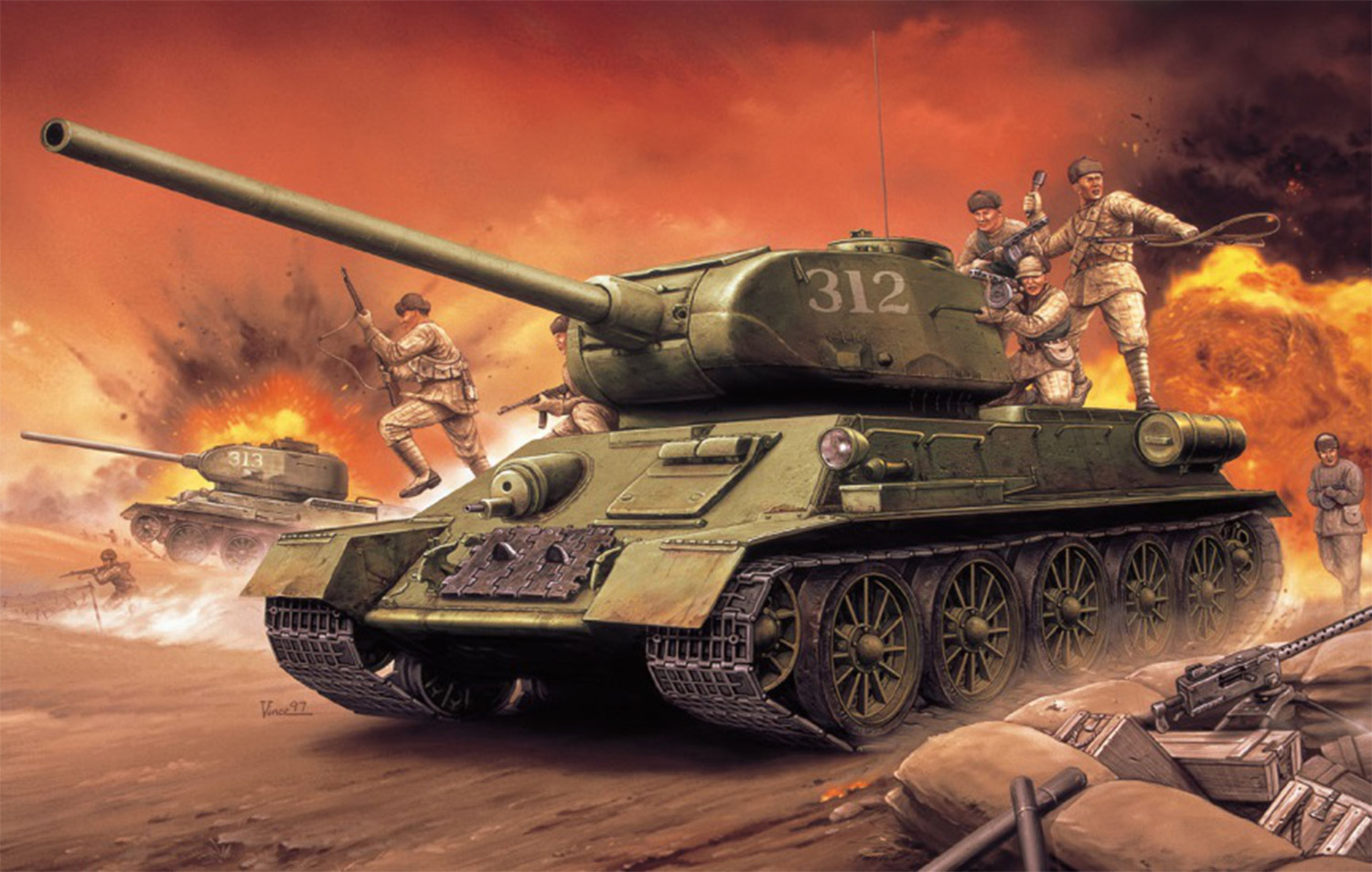 1/35 ִ̱귳 T-34/85 - ɥĤ