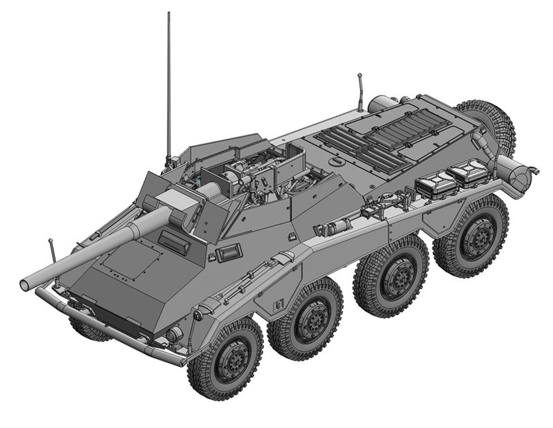 ɥ饴 1/35 WW.II ɥķ Sd.Kfz.234 8ؽ廡7.5cm L/48 - ɥĤ