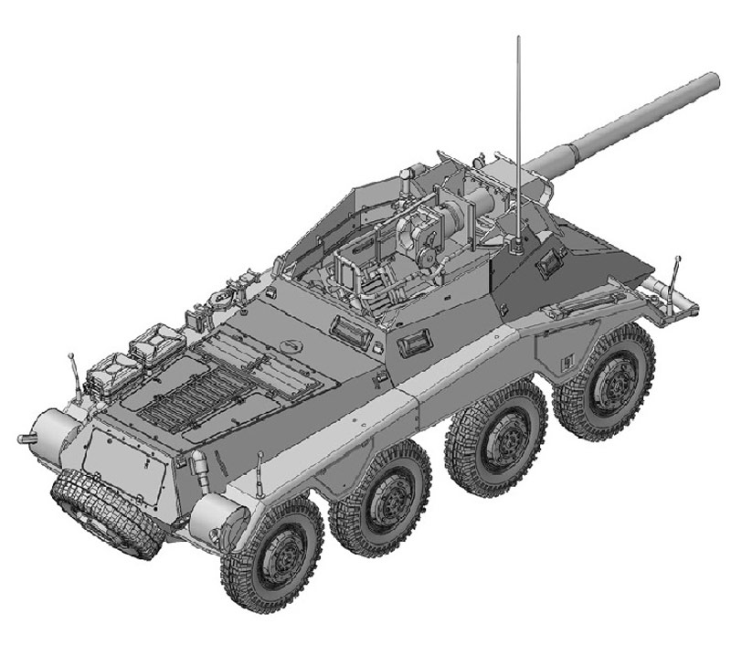 ɥ饴 1/35 WW.II ɥķ Sd.Kfz.234 8ؽ廡7.5cm L/48 - ɥĤ