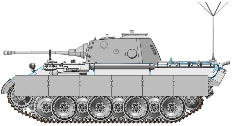 ɥ饴 1/35 WW.II ɥķ ѥ󥿡D ˤʼ¬ 5cm Kw.K.39/1ܷ