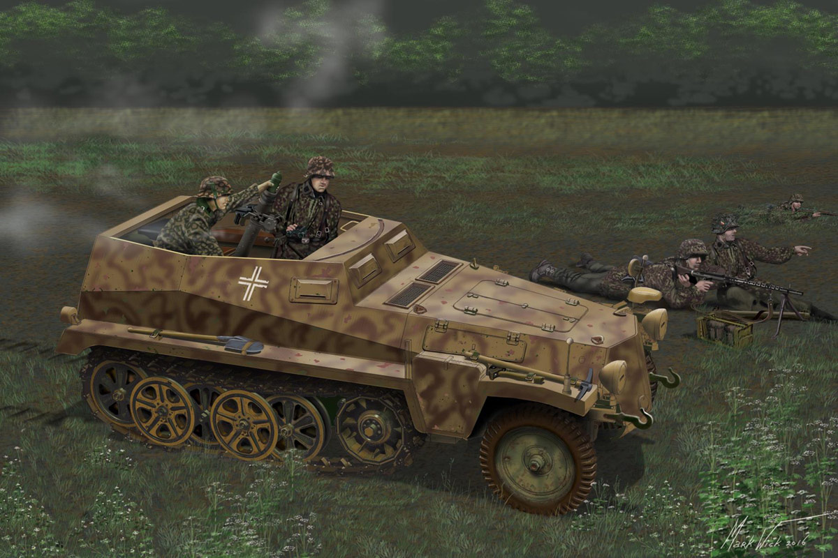 ɥ饴 1/35 WW.II ɥķ Sd.Kfz.250/7 8cmˤ - ɥĤ