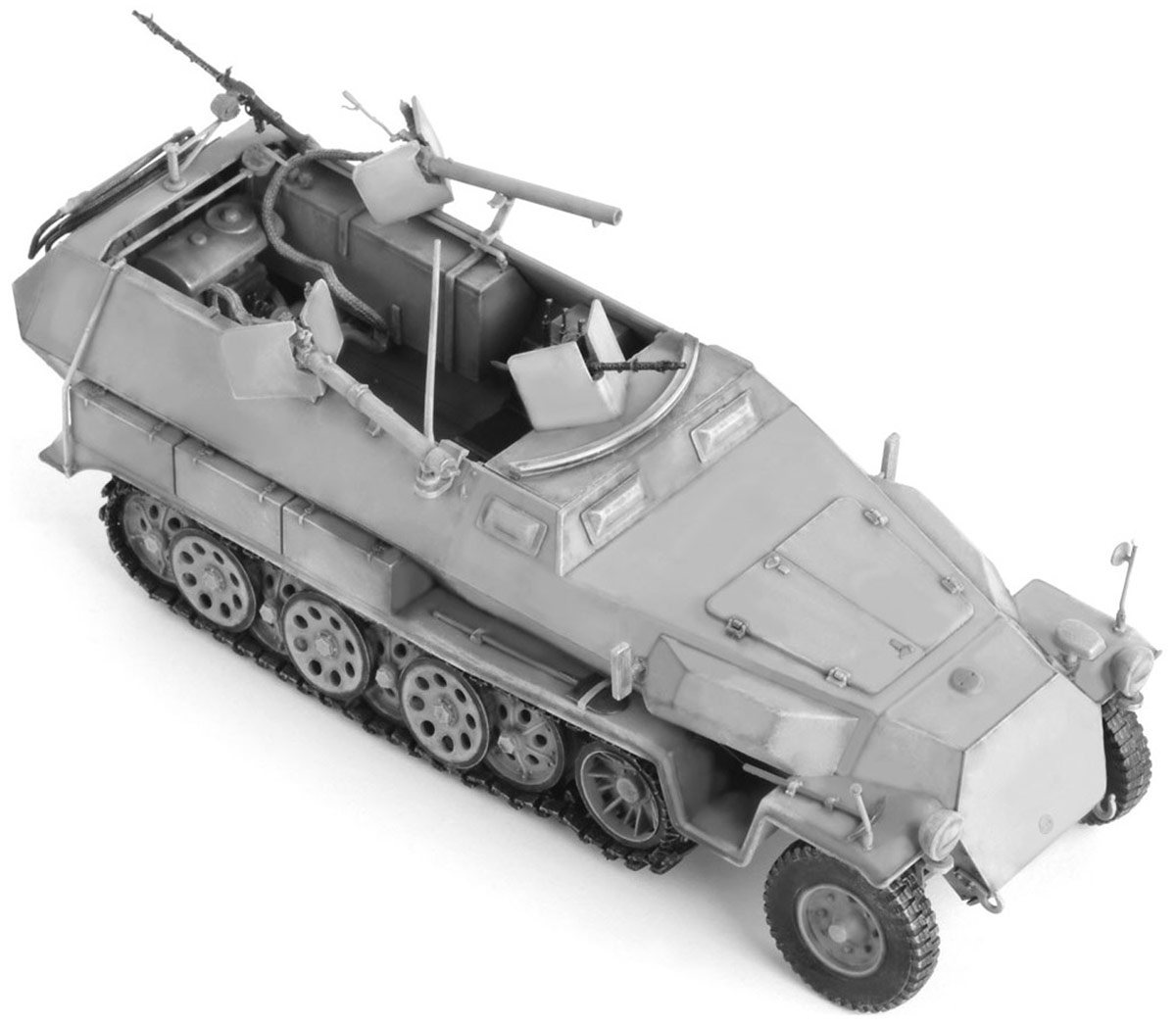 ɥ饴 1/35 WW.II ɥķ Sd.Kfz.251/16 Ausf.C бͷ