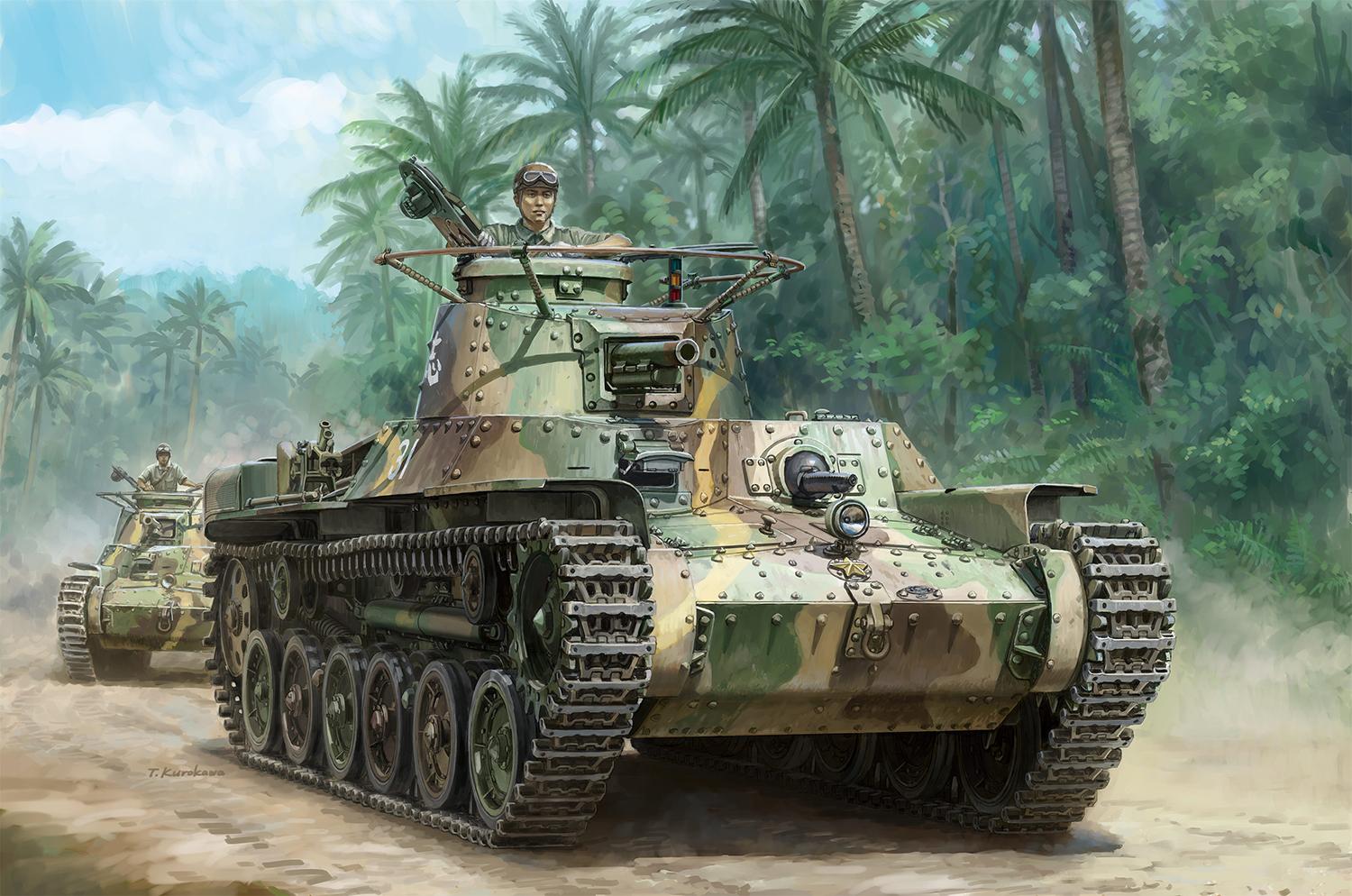 ドラゴン 1/35 WW.II 日本陸軍九七式中戦車チハ前期型 [DR6870