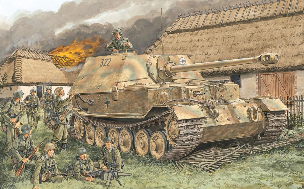 ɥ饴 1/35 WW.II ɥķ Sd.Kfz.184ե Ŷ(2in1å) - ɥĤ