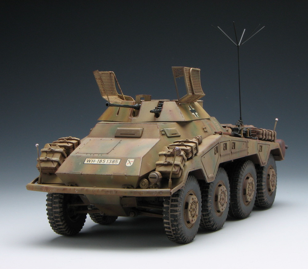 ɥ饴 1/35 WW.II ɥķ Sd.kfz.234/1 8ؽ廡 2cmˤܷ ץߥ२ǥ - ɥĤ