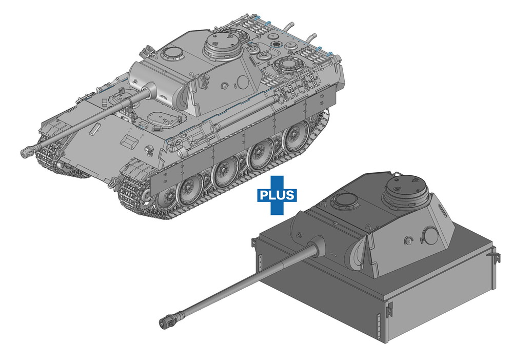 ɥ饴 1/35 WW.II ɥķ ѥ󥿡D/ѥ󥿡ȡ 2in1