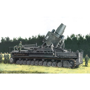 ドラゴン 1/35 WW.II ドイツ軍 自走重臼砲カール 60cm 臼砲ゲレート040/54cm臼砲ゲレート041 4 iｎ1