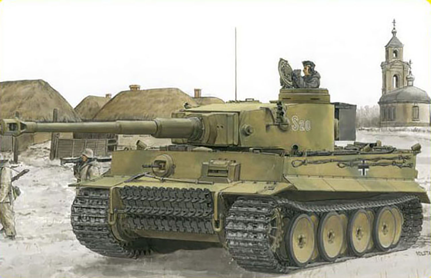 1/35 WW.II ドイツ軍 IV号G型 LAH 第1SS装甲師団 ハリコフ1943 マジックトラック付属