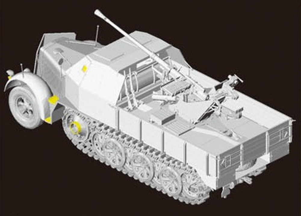 1/35WW.IIɥķSd.Kfz.7/2 8ȥϡեȥå3.7cmFlak37ܷ/3.7cmFlak36ܷ - ɥĤ