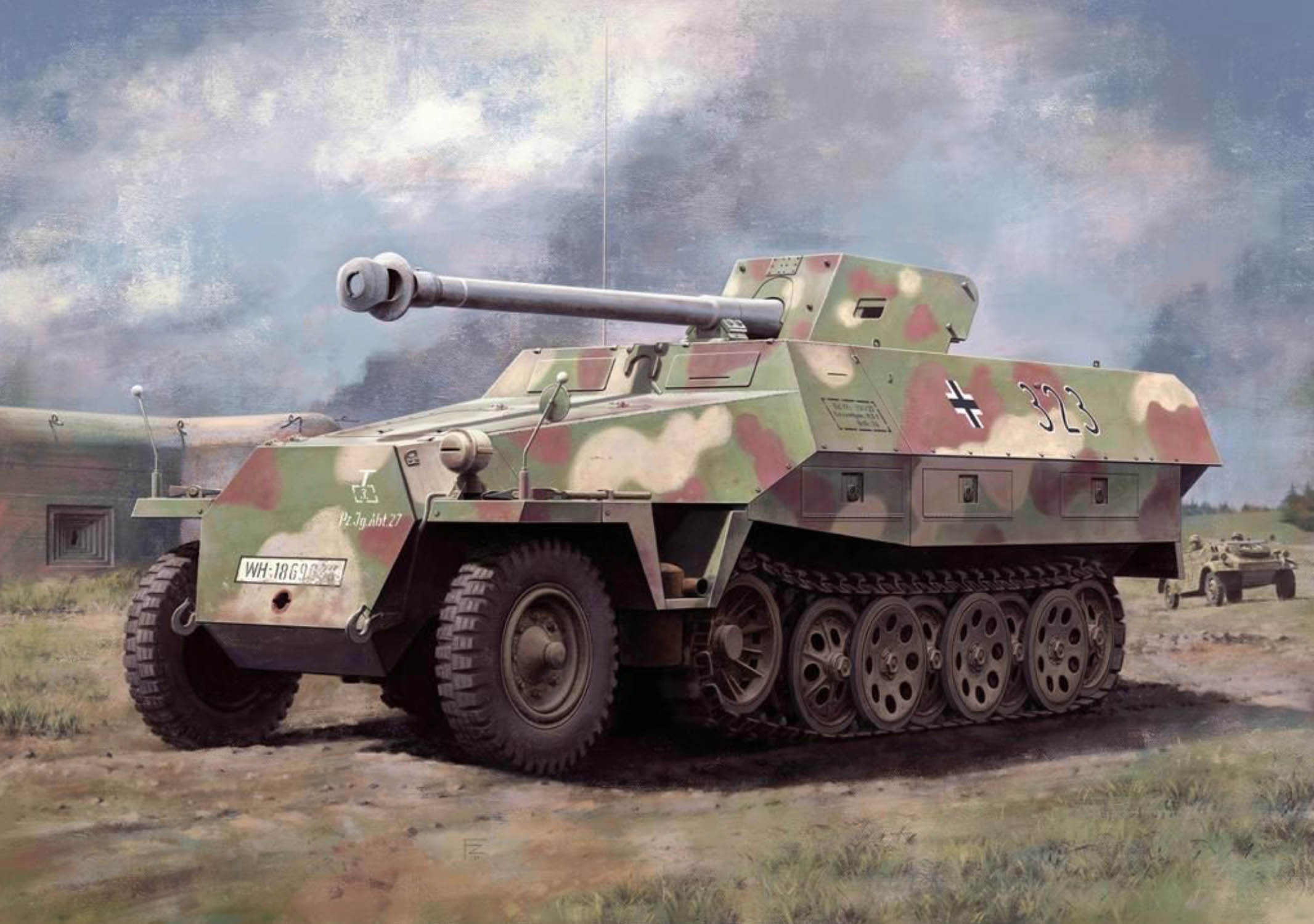 1/35 WW.II ɥķ Sd.kfz.251/22 Ausf.D 7.5cm PaK40 ּˤ - ɥĤ