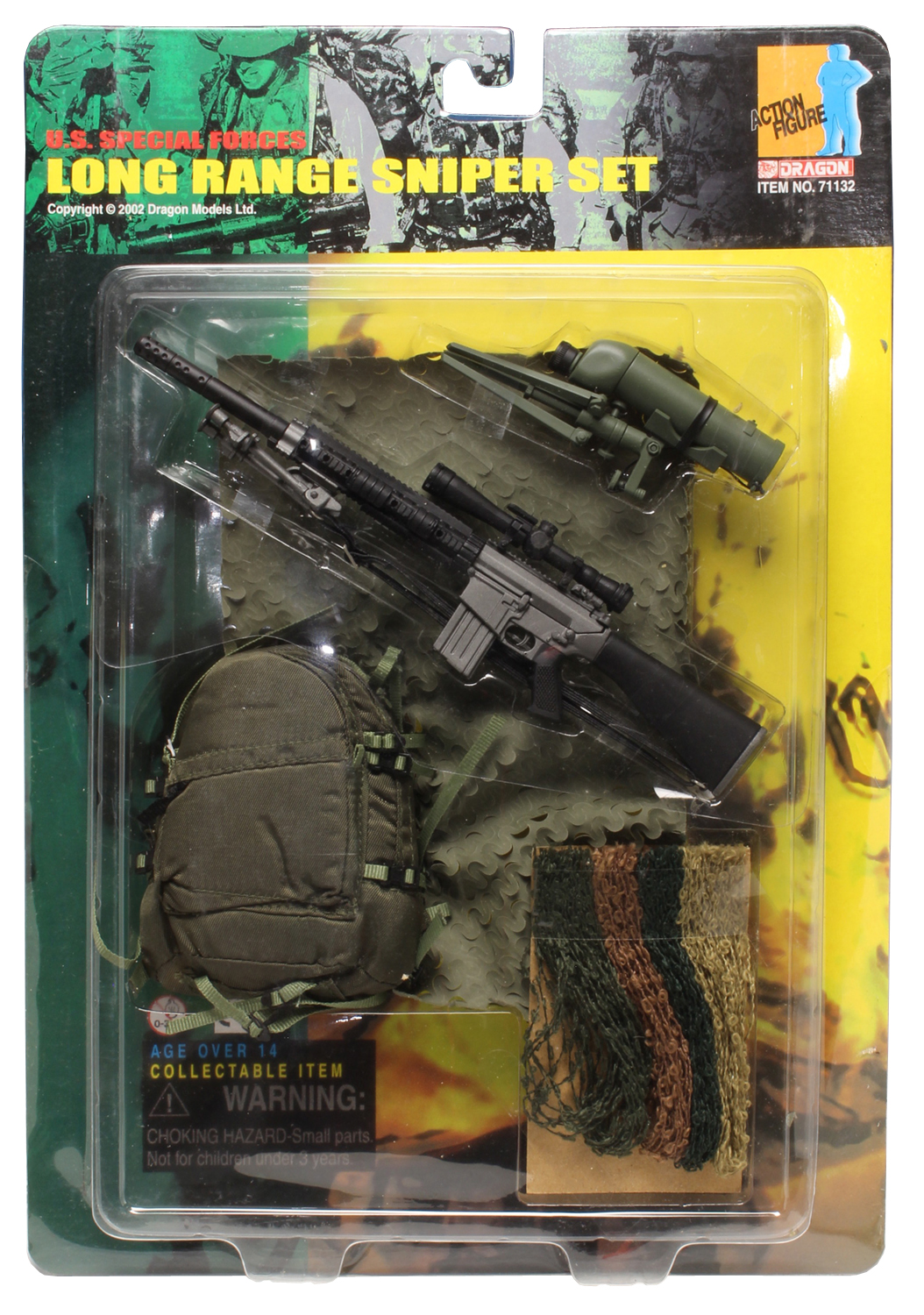 ドラゴン 1/6 現用アメリカ軍 特殊部隊 ロングレンジスナイパーセット