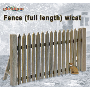 WW II Fence (full length)w/cat