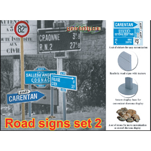 WW II Road Signs Set 2