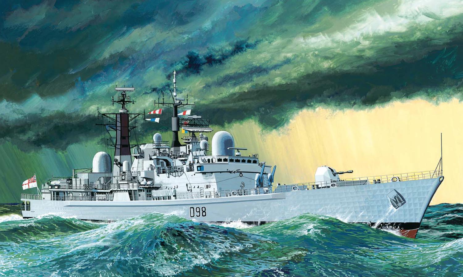 1/700 ꥹ H.M.S. 42 Хå123 (3in1) - ɥĤ