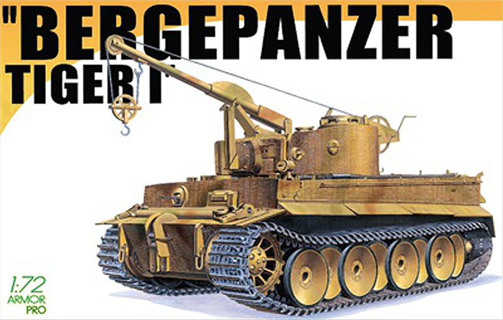 1/72 WW.II ドイツ軍 "ベルゲパンツァー ティーガーI" 戦車回収車 w/ツィメリットコーティング - ウインドウを閉じる