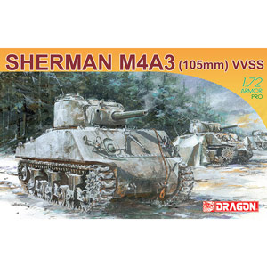 ɥ饴1/72 WW.II ꥫΦ M4A3㡼ޥ 105mmˤ VVSS