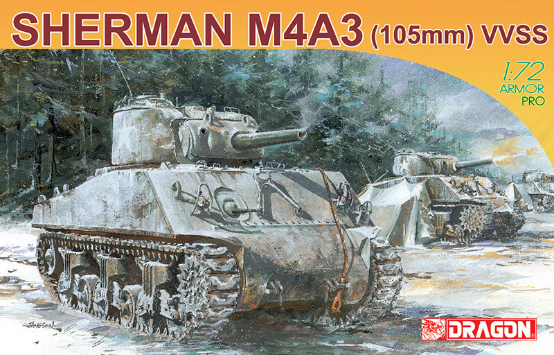 ɥ饴1/72 WW.II ꥫΦ M4A3㡼ޥ 105mmˤ VVSS