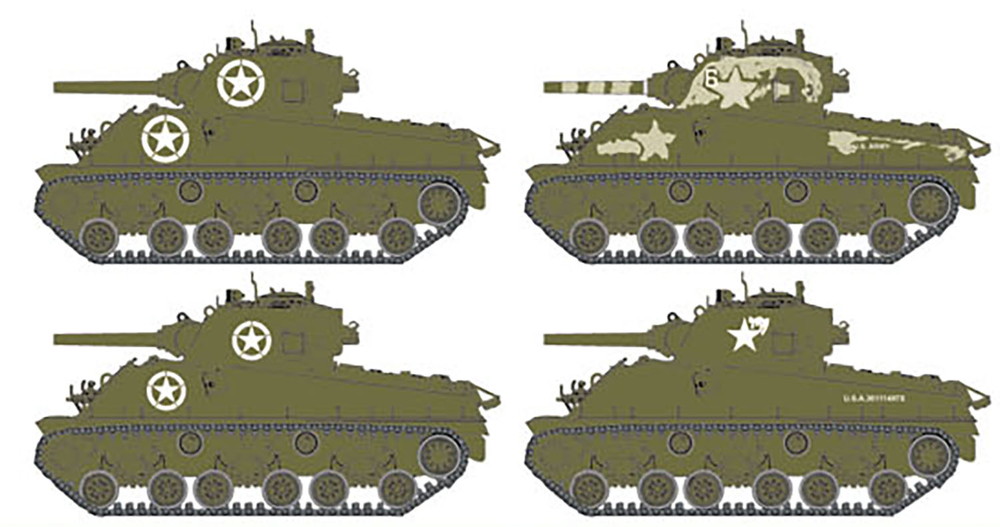 1/72 WW.II ꥫ M4A3 105mmˤܷ HVSS 㡼ޥ - ɥĤ