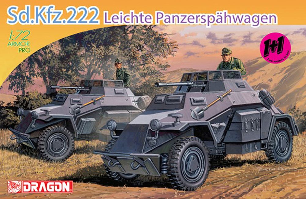 1/72 WW.II ɥķ Sd.Kfz.222 廡 2ҥå