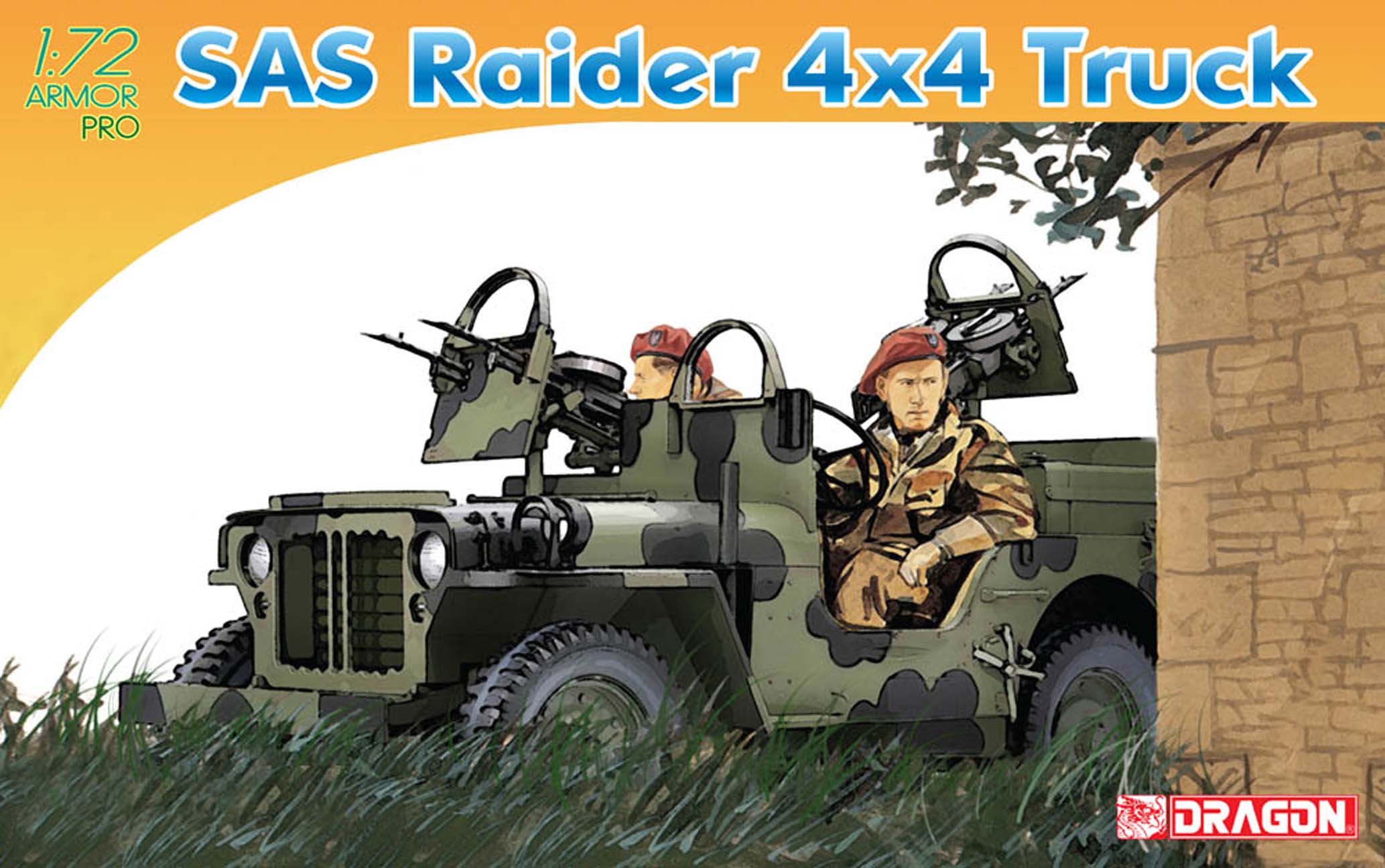 ɥ饴 1/72 WW.II ꥹ SAS 4x4 Ѽ 衼  1944 - ɥĤ