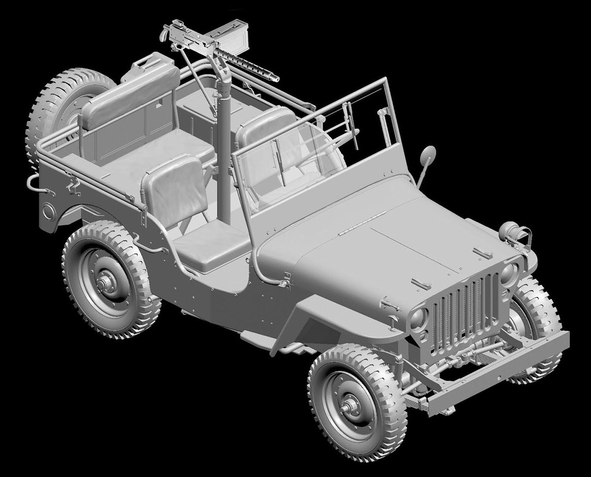 ɥ饴 1/6 WW.II ꥫ 1/4ȥ ߣȥå w/M1919С30ؽ