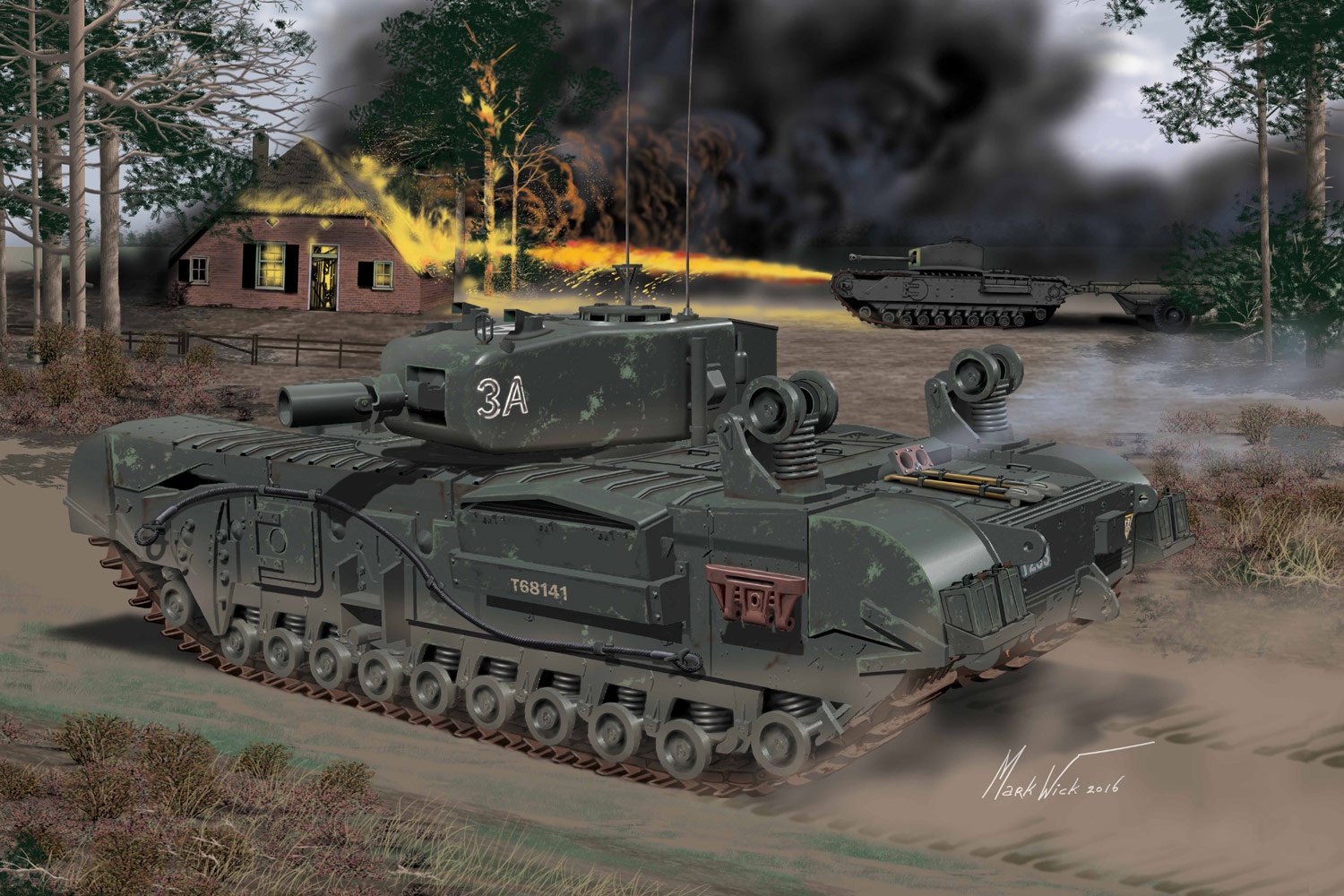 ɥ饴 1/72 WW.II ꥹ㡼Mk.IV AVRE Ʈʼ