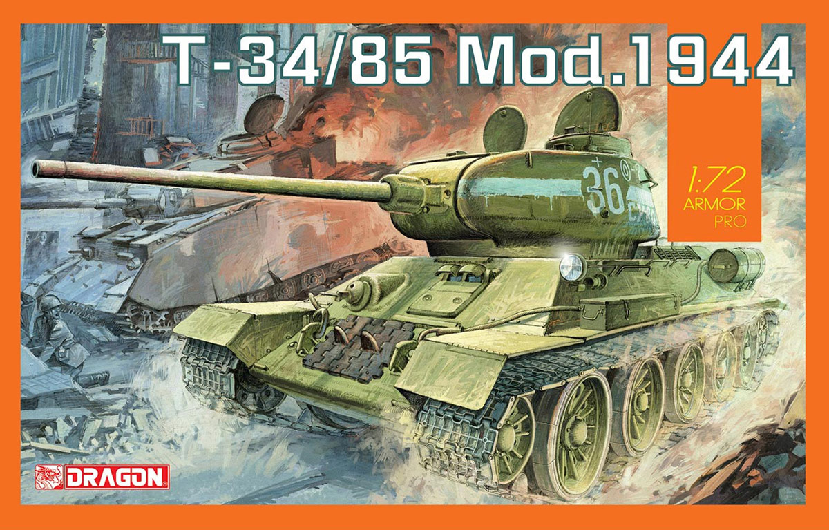 ɥ饴 1/72 WW.II ӥȷ T-34/85 Mod.1944